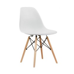 Silla Eames DSW con Patas de Madera