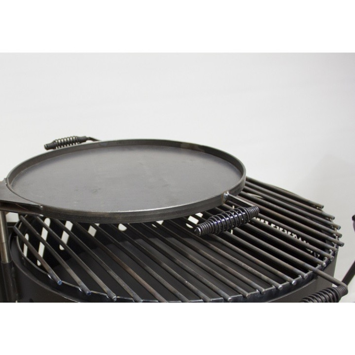 Fogonero Parrilla Hierro con 3 Accesorios