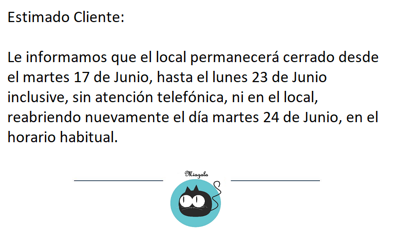 Cerrado 17-06-2025 al 23-06-2025